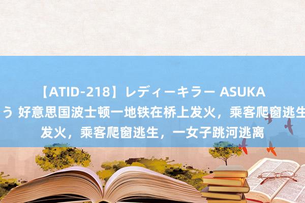 【ATID-218】レディーキラー ASUKA 竹内紗里奈 麻生ゆう 好意思国波士顿一地铁在桥上发火，乘客爬窗逃生，一女子跳河逃离