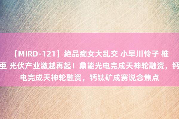 【MIRD-121】絶品痴女大乱交 小早川怜子 椎名ゆな ASUKA 乃亜 光伏产业激越再起！鼎能光电完成天神轮融资，钙钛矿成赛说念焦点